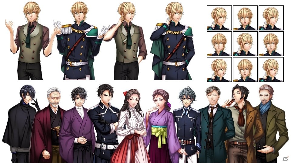 「ラノゲツクールMV」にて「男遊郭」＆「帝国海軍恋慕情～明治横須賀行進曲～」のコラボコンテンツが発売！の画像15