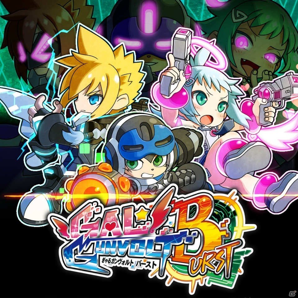 “バーストコンボ”が爽快な2D横スクロールアクション「ぎゃるガンヴォルト バースト」がPS4向けに配信！ライバルキャラ登場のDLCもの画像1
