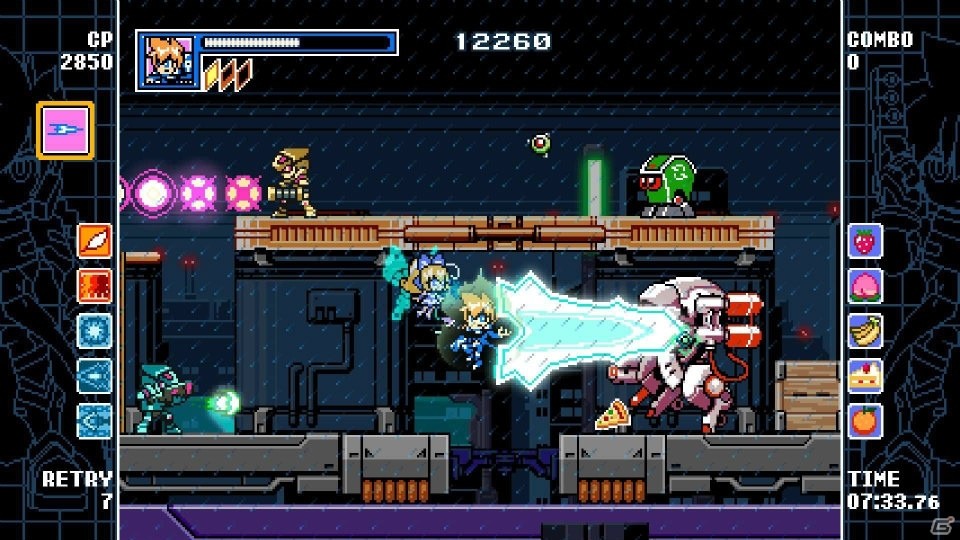 “バーストコンボ”が爽快な2D横スクロールアクション「ぎゃるガンヴォルト バースト」がPS4向けに配信！ライバルキャラ登場のDLCもの画像7