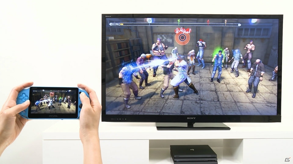 PS4「北斗が如く」を用いたPS Vitaでのリモートプレイ動画が公開の画像4