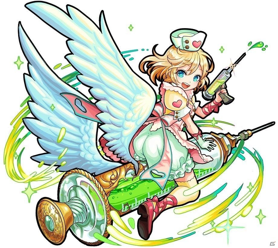 「モンスターストライク」が日本赤十字社「LOVE in Action」とコラボ！ナイチンゲールが献血啓発キャラクターに就任の画像2