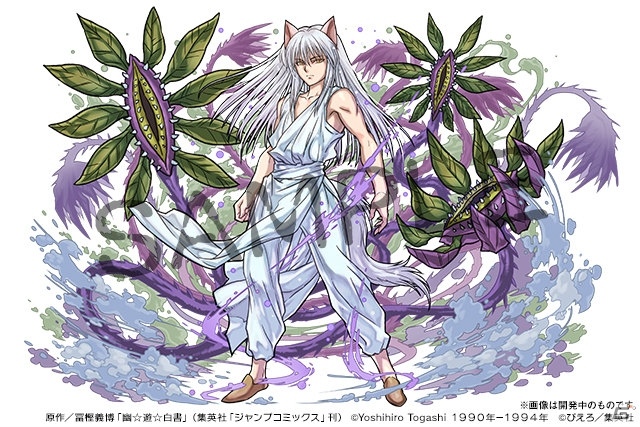 「パズル＆ドラゴンズ」アニメ「幽☆遊☆白書」とのコラボが3月26日より開始！幽助や仙水、戸愚呂弟も登場の画像3