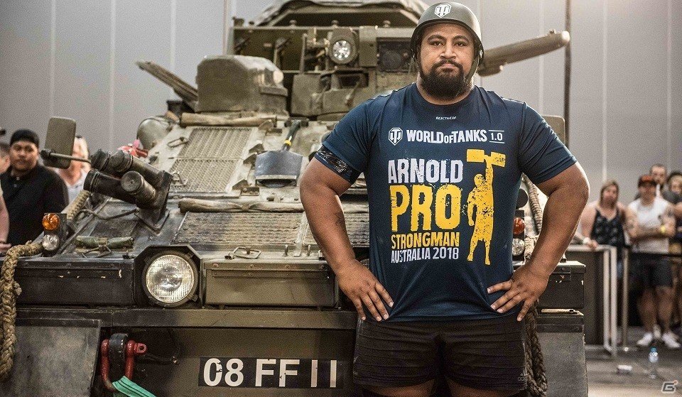 屈強な男たちのイベントでオーストラリア最強の男 Eddie Williams氏が「World of Tanks PC Tank Pull」のギネス世界記録を達成！の画像7