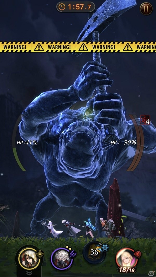 規格外、現る―iOS/Android向け超巨大ボスハンティングRPG「GIGANT SHOCK」のβテスト参加者募集が開始！の画像3