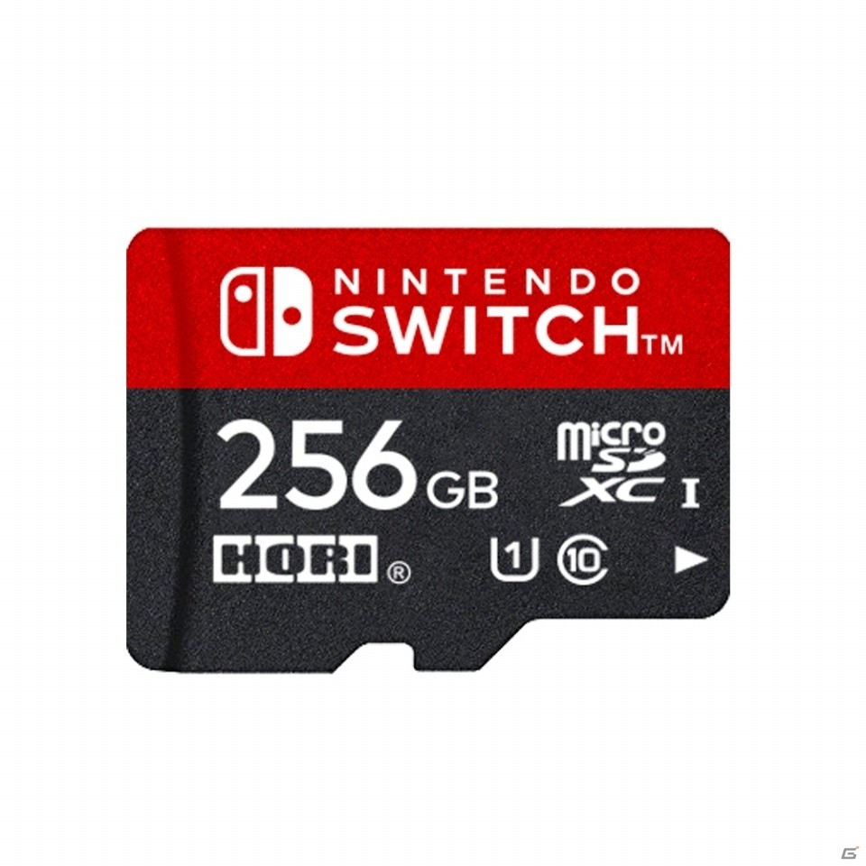 ダウンロードデータや拡張ストレージとして最適！「マイクロSDカード256GB for Nintendo Switch」が2018年5月に発売の画像1