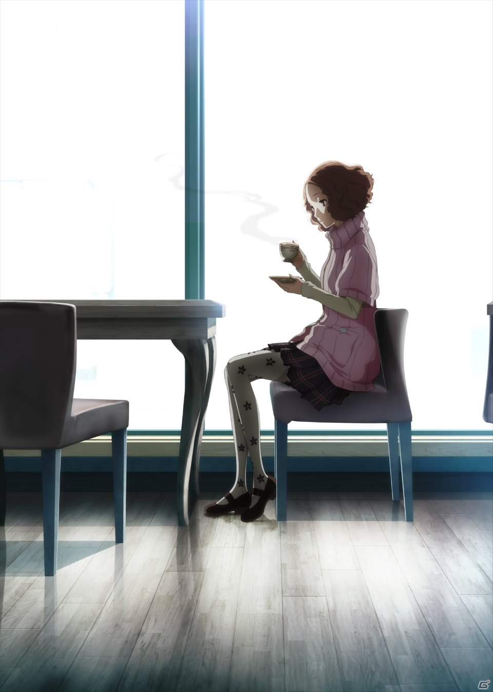 アニメ「ペルソナ5」奥村春絵柄の第1弾キービジュアルが公開！P5A番宣ポスタープレゼントキャンペーンも実施の画像1