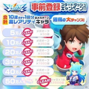 iOS/Android「メガスマッシュ」事前登録数50万突破！「ミーシャ（CV：高野麻里佳）」のプレゼントが決定の画像2