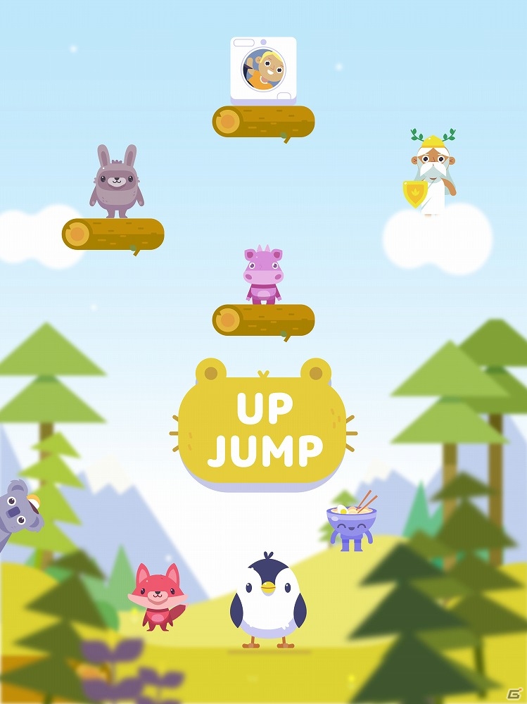ひたすら上をめざす上昇志向の獣―何も考えたくないときにオススメの「Up Jump」がiOS向けに配信開始！の画像1