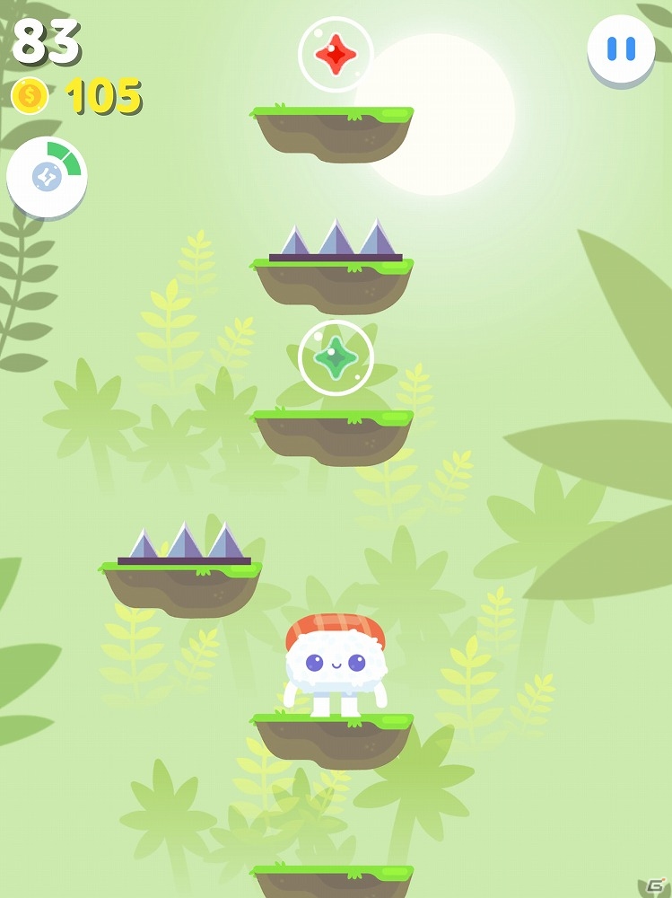 ひたすら上をめざす上昇志向の獣―何も考えたくないときにオススメの「Up Jump」がiOS向けに配信開始！の画像4