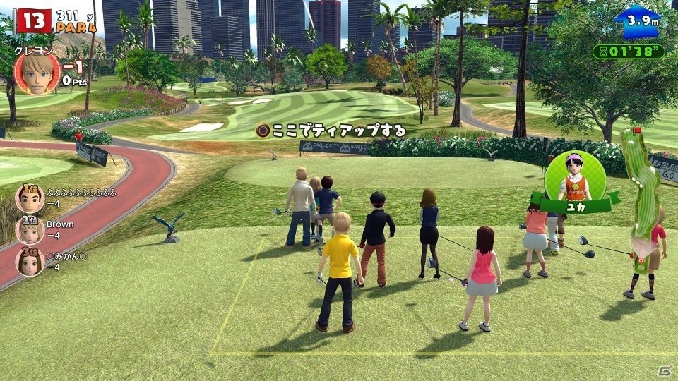 PS4「New みんなのGOLF」オンライン要素「対戦部屋」の機能が大きく強化される無料アップデートが3月29日に配信！の画像2