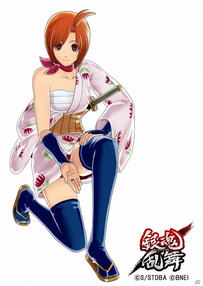 PS4/PS Vita「銀魂乱舞」有料DLC第2弾よりアシストキャラクター「椿平子」の紹介PVが公開の画像2