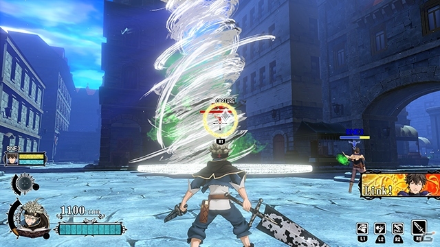 PS4「ブラッククローバー カルテットナイツ」仲間と協力して強力な魔法を放つ「リンク魔法／連携魔法」を紹介！新キャラクター「マグナ」「ラック」のプロフィールもの画像4