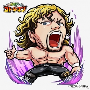 iOS/Android「共闘ことばRPG コトダマン」事前登録数8万件突破！ケニー・オメガ選手コトダマン化が決定の画像2