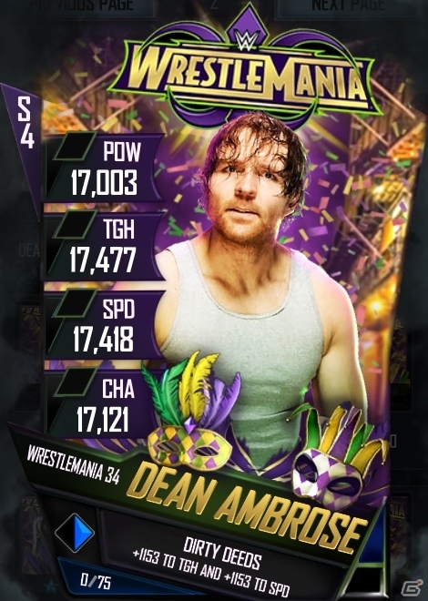 「WWE 2K18」65種類以上の新カードが収録された「WrestleMania34シリーズ」が登場！の画像2