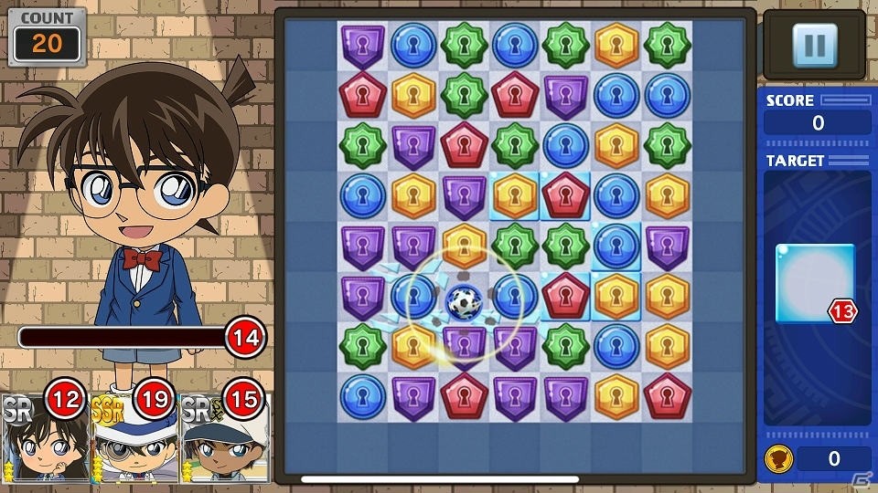 iOS/Android「名探偵コナンパズル 盤上の連鎖」が3月29日配信決定！新ビジュアルも公開の画像4