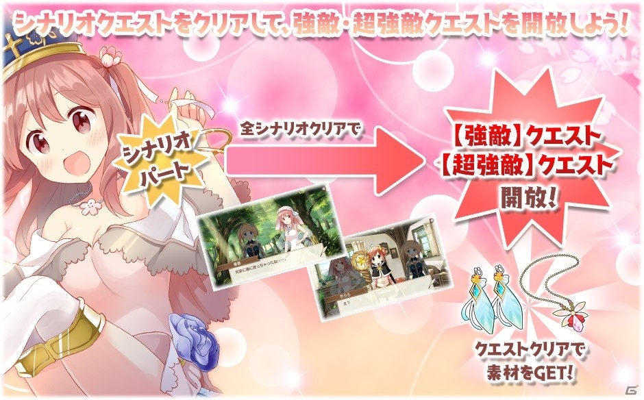iOS/Android「きららファンタジア」にて「桜Trick」参戦記念イベントが開催！担当声優の色紙プレゼントキャンペーンもの画像3