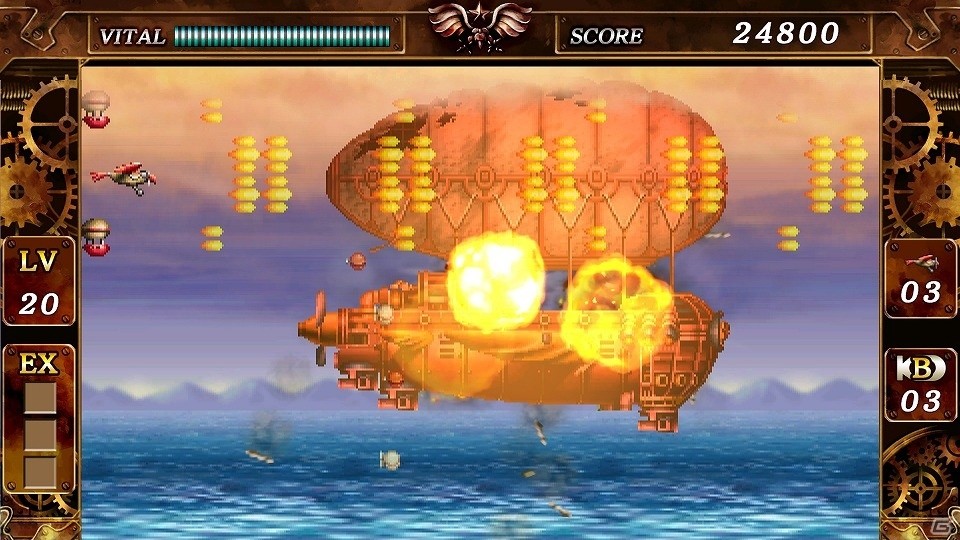 スチームパンクと横STGの融合作「鋼鉄帝国 STEEL EMPIRE」がDMM.comにて配信開始！の画像2