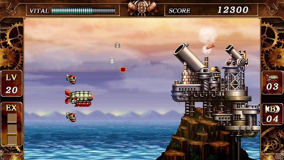 スチームパンクと横STGの融合作「鋼鉄帝国 STEEL EMPIRE」がDMM.comにて配信開始！の画像5