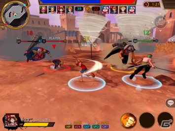 初となる4対4のチーム対戦アクション「ONE PIECE バウンティラッシュ」がiOS/Android向けに配信開始！の画像2
