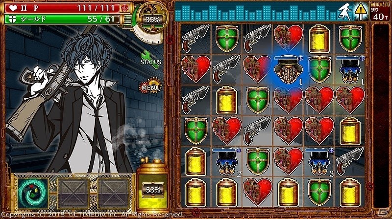全国ランキング機能などを搭載したマッチ3パズルRPG「THE CHASER」事前登録がiOS/Android向けにスタート！の画像4