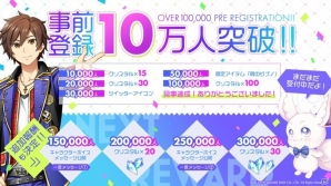 iOS/Android「IDOL FANTASY」事前登録者数が10万人を突破！「すいーつ！Mon-Star！」のキャストコメントを公開の画像1