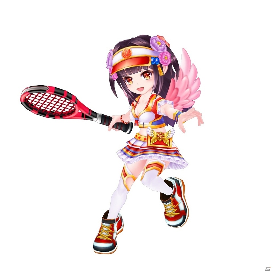 「白猫テニス」にシュシュ（CV：日笠陽子）、チハヤ（CV：近藤唯）、ルミエ（CV：河野ひより）が登場！の画像2