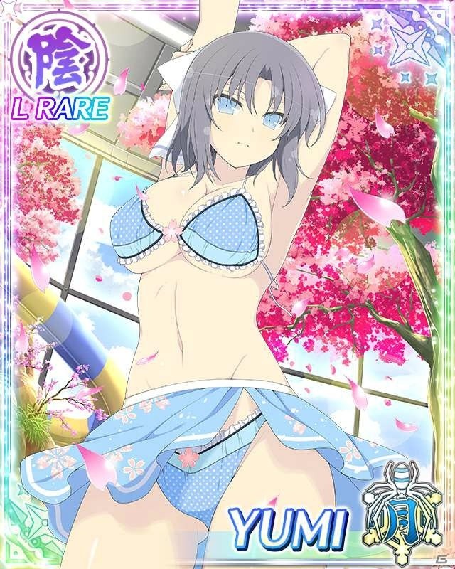 「閃乱カグラ NewWave Gバースト」LRカードまで育成可能！たゆゆん育成イベント「春の水着バケーション」前半が開催の画像5