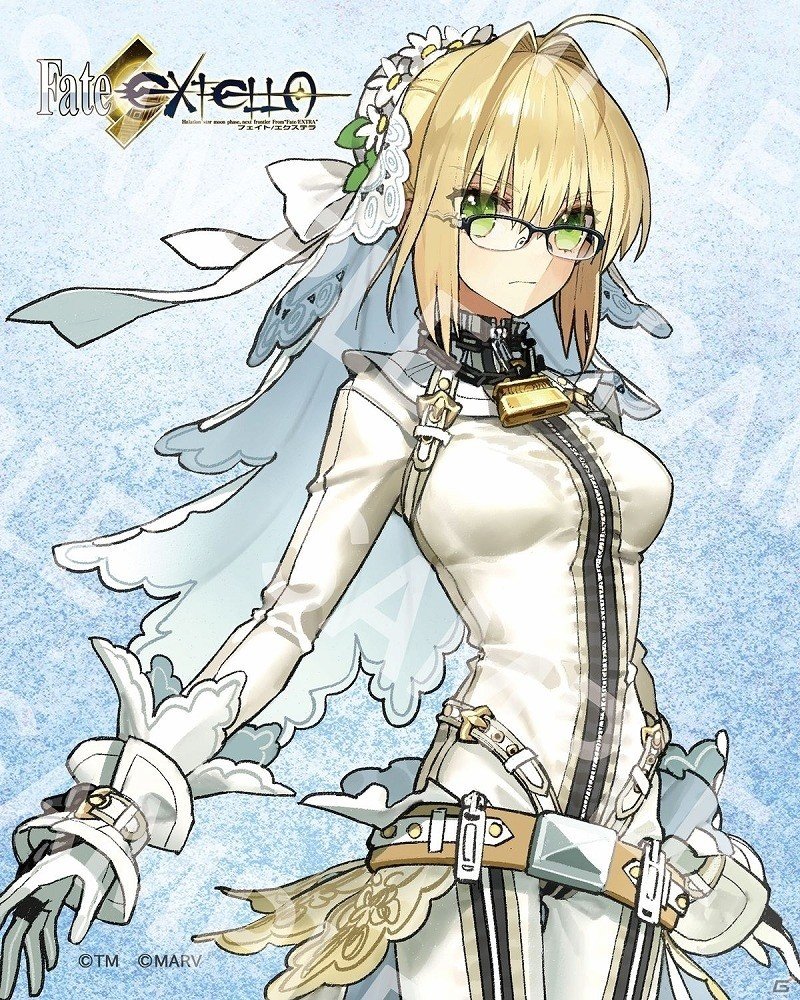 「Fate/EXTELLA」コラボ眼鏡第2弾が登場！ネロ 束縛の花嫁衣裳ver.と玉藻の前モデルが4月7日に発売の画像2