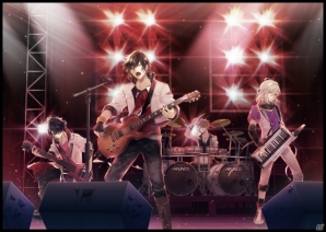 iOS/Android「イケメンライブ 恋の歌をキミに」バンド“HOUNDS”の新ビジュアルが公開！の画像1