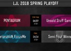 「LJL 2018 Spring Split」セミファイナルは4月7日にPGM vs USGに決定！ファイナルは4月14日に開幕