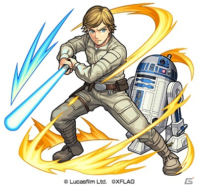 「モンスターストライク」にて「スター・ウォーズ」コラボ開催！「ルーク・スカイウォーカー」や「レイ」など歴代のキャラたちが登場の画像3