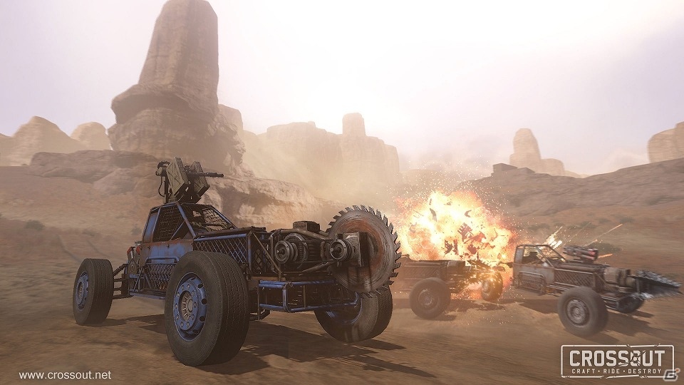 「CROSSOUT」32名のプレイヤーが生き残りをかけて戦うサバイバルPvPモード「バトルロワイヤル」が実装！の画像2