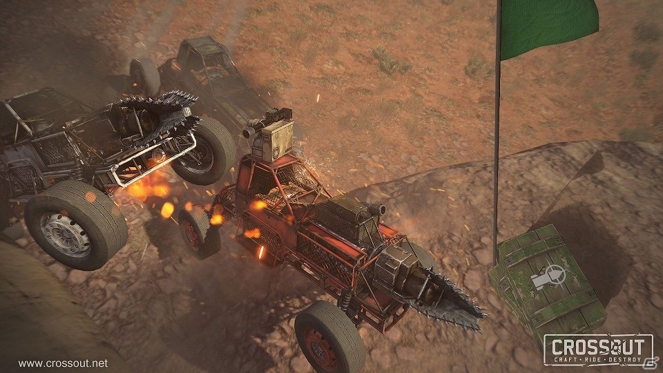 「CROSSOUT」32名のプレイヤーが生き残りをかけて戦うサバイバルPvPモード「バトルロワイヤル」が実装！の画像3
