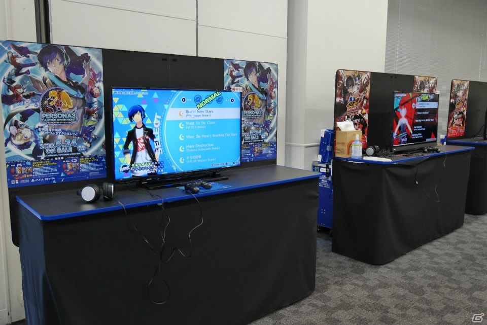 怪盗団とS.E.E.Sが舞い踊る「P3D」「P5D」体験会が秋葉原にて開催！会場の展示とプレイレポートをお届けの画像23