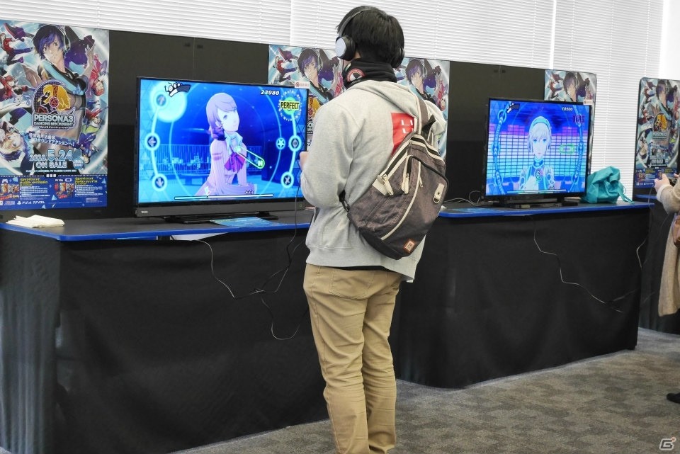 怪盗団とS.E.E.Sが舞い踊る「P3D」「P5D」体験会が秋葉原にて開催！会場の展示とプレイレポートをお届けの画像24