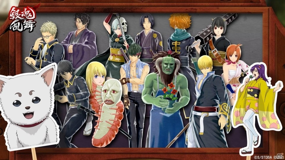 PS4/PS Vita「銀魂乱舞」有料DLC第3弾より「池田夜右衛門」の紹介PVが公開！の画像3