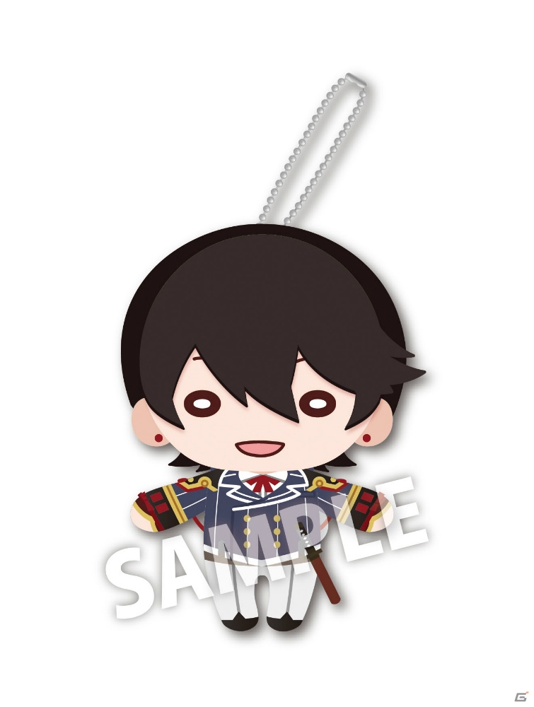 「にとたん 刀剣乱舞-ONLINE-」ボールチェーン付ぬいぐるみ、ラバーマスコットが発売決定！の画像4