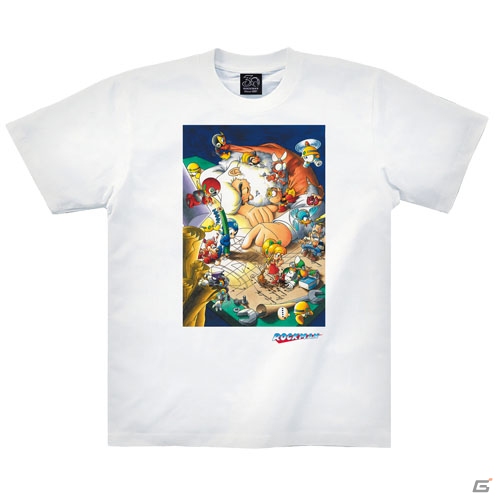 「ロックマン」＆「ロックマンX」のTシャツやキャップが登場！シリーズの年表がプリントされ存在感も抜群の画像1