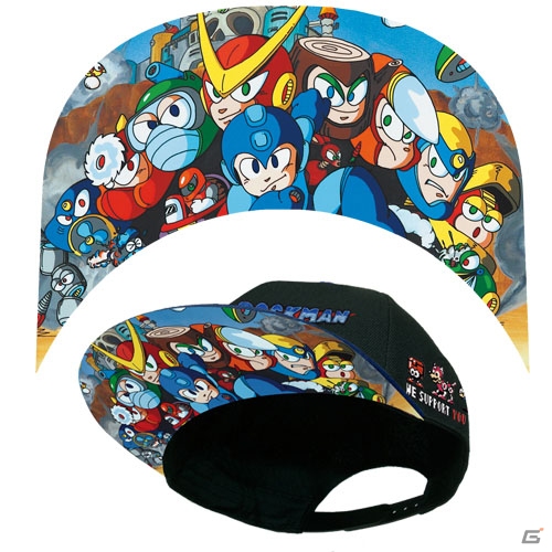 「ロックマン」＆「ロックマンX」のTシャツやキャップが登場！シリーズの年表がプリントされ存在感も抜群の画像4
