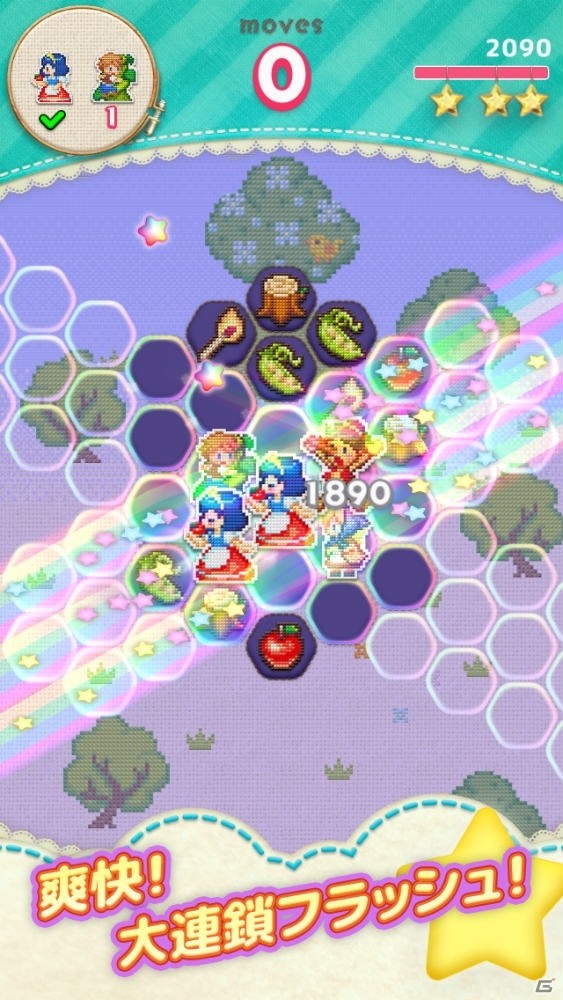 おとぎ話の世界を旅するマッチ3パズル「Wonder Flash」Android版の早期アクセスが開始！の画像4