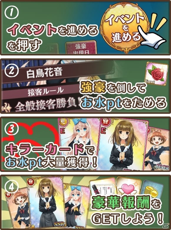 「都立水商！」イベント「水商の入学式」が開催！長野みつばらが登場するガチャも実施の画像3