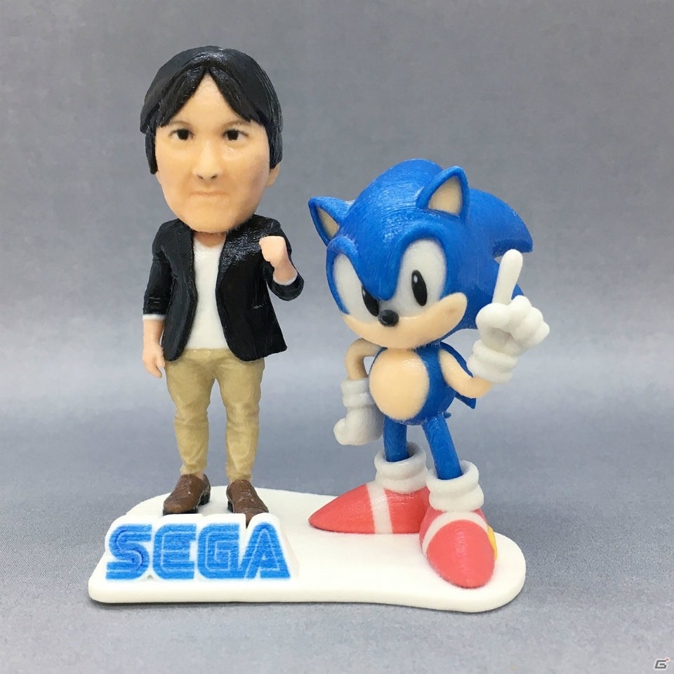 セガフェス2018でオリジナルフィギュアを作成する「SEGA × DMM.make 3D