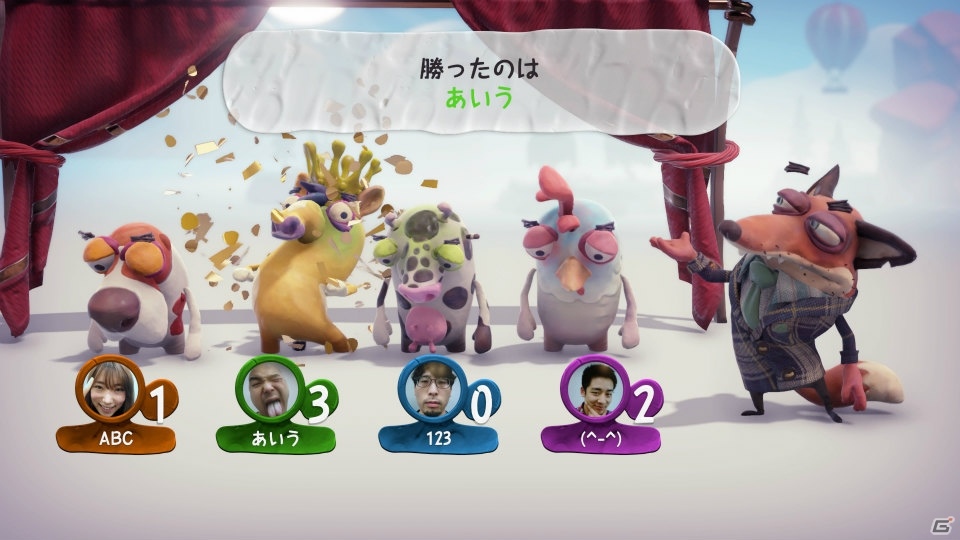 スマートフォンならではの操作でワイワイ盛り上がろう！PS4「暴れろ 動物たちよ！ スマホでパーティー」が4月26日に発売の画像25