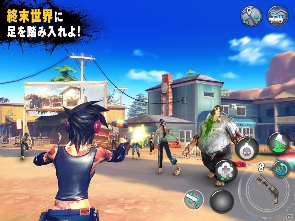 ゾンビ×MMORPG×アクションシューティング「DEAD RIVALS：ゾンビ MMO」がApp Store にて配信開始！の画像2