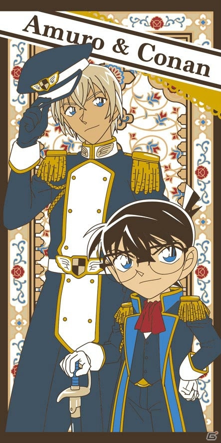 ラッキーくじ「名探偵コナン –ZERO COLLECTION-」発売！コナンと安室透の額入りアートやバスタオルがラインナップの画像8