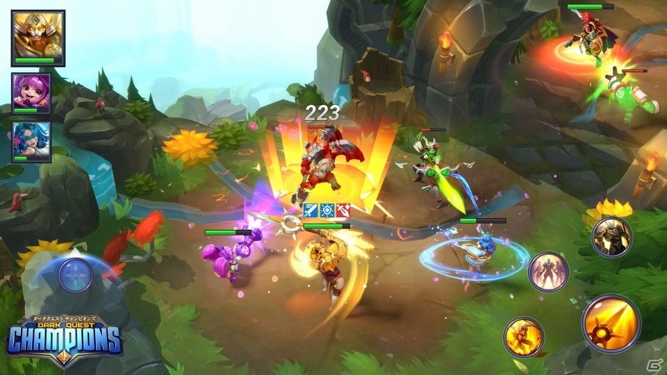 iOS/Android「Dark Quest Champions」事前登録キャンペーンが開始！抽選でiTunes・Google Playギフトカードがもらえるチャンスの画像3