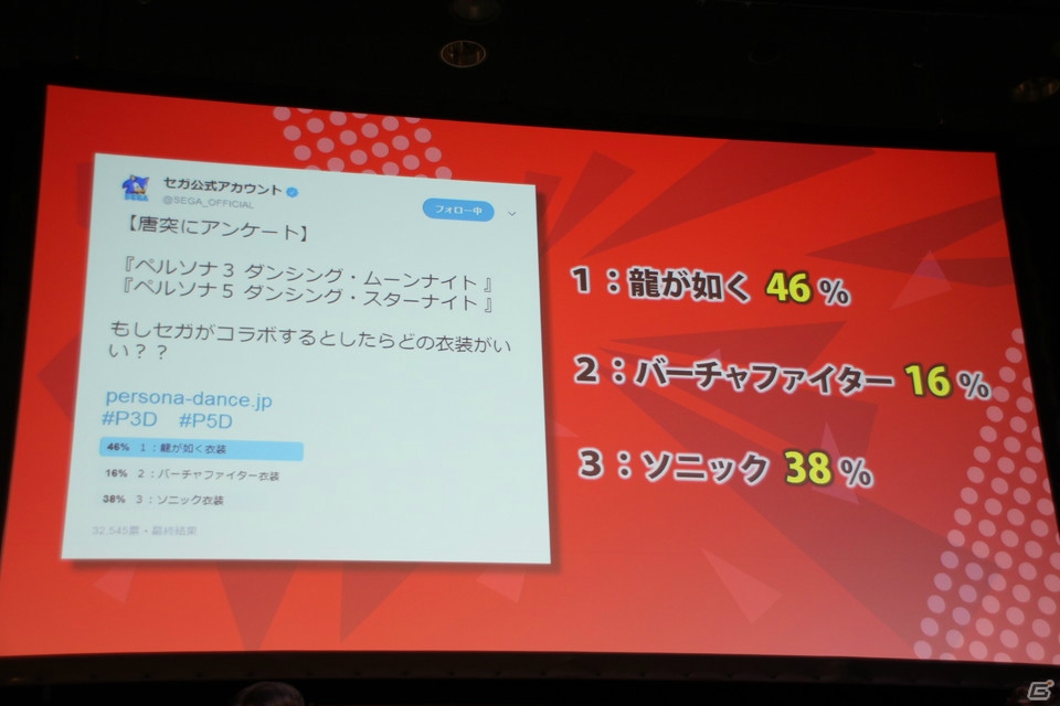 【セガフェス2018】「P3D/P5D」＆「P5A」スペシャルステージの模様をお届け！の画像4