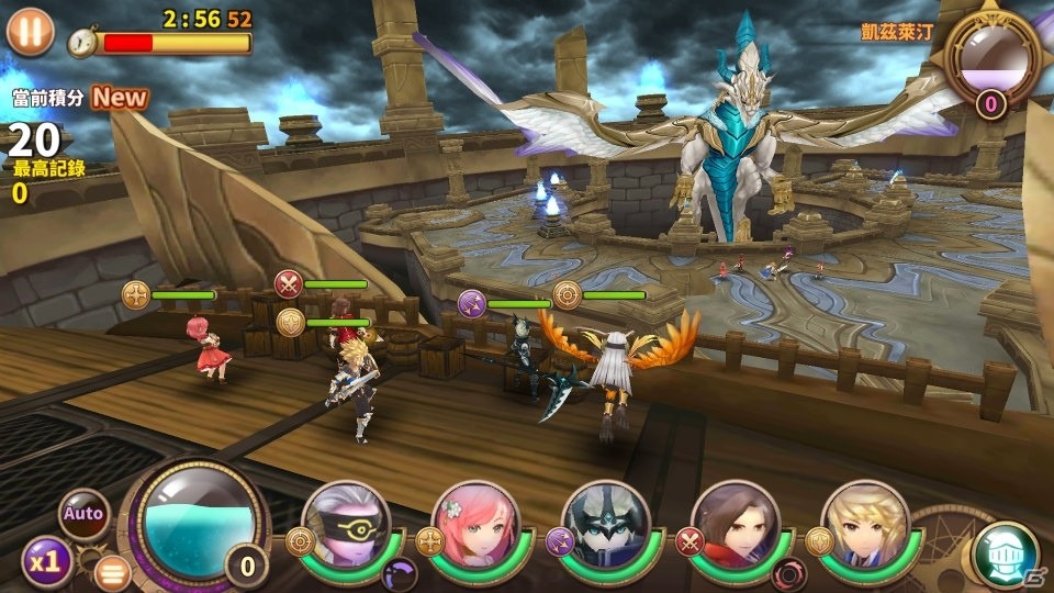 ベクターがiOS/Android「神殿戦記」の日本における独占ライセンスを獲得、「幻想大陸エレストリア」として2018年内にサービス予定の画像4