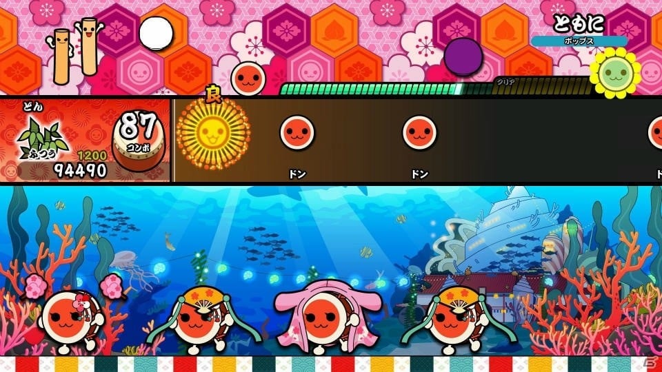 Joy-Conをバチに見立てて振る「フリフリ演奏」が楽しめる！「太鼓の達人 Nintendo Switchば～じょん！」が2018年夏に発売の画像10