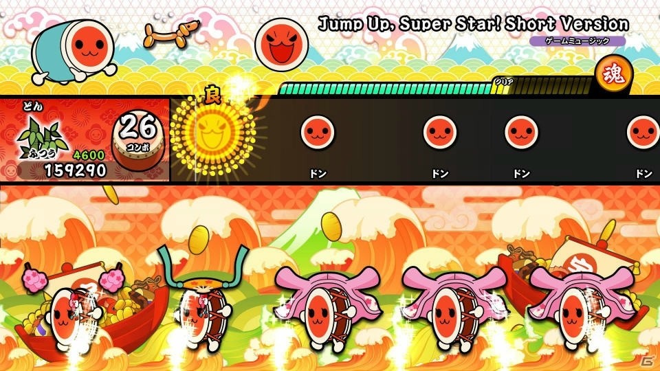 Joy-Conをバチに見立てて振る「フリフリ演奏」が楽しめる！「太鼓の達人 Nintendo Switchば～じょん！」が2018年夏に発売の画像13